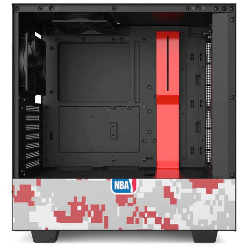 NBA Chicago Bulls Digi Camo NZXT H510 Compact ATX Mid-Tower Case Skin
