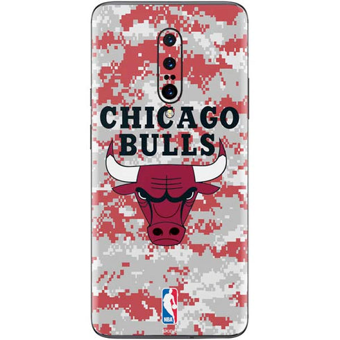 NBA Chicago Bulls Digi Camo OnePlus 7 Pro Skin