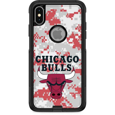NBA Chicago Bulls Digi Camo Otterbox Commuter iPhone Skin