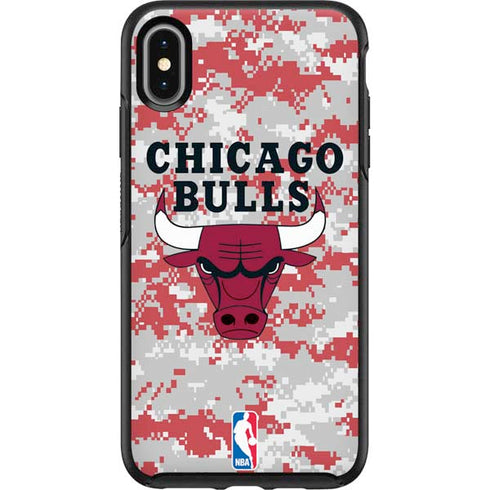 NBA Chicago Bulls Digi Camo Otterbox Symmetry iPhone Skin