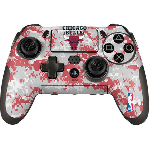 NBA Chicago Bulls Digi Camo PlayStation Scuf Vantage 2 Controller Skin