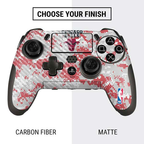 NBA Chicago Bulls Digi Camo PlayStation Scuf Vantage 2 Controller Skin