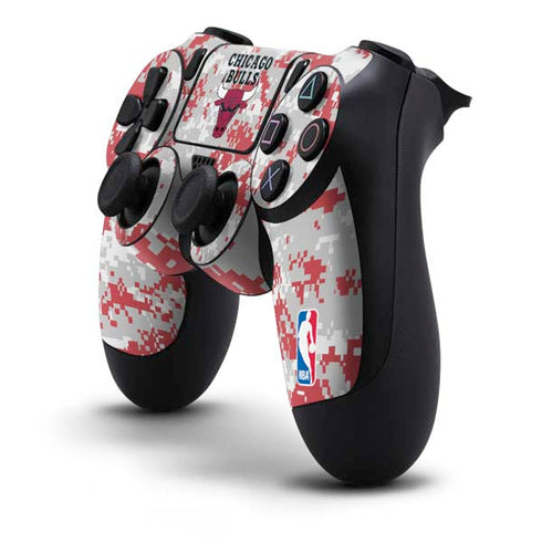 NBA Chicago Bulls Digi Camo PS4 Controller Skin
