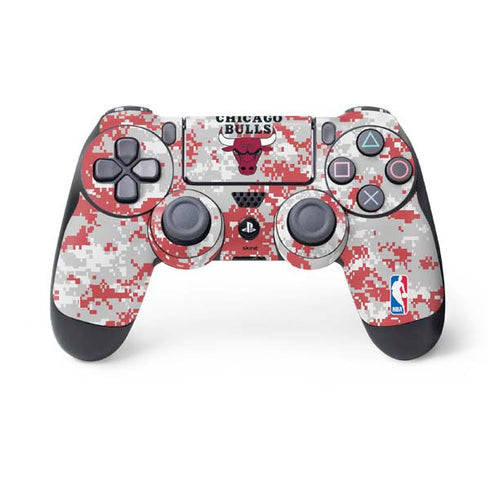 NBA Chicago Bulls Digi Camo PS4 Controller Skin