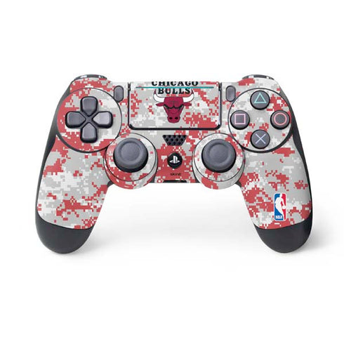 NBA Chicago Bulls Digi Camo PS4 Pro/Slim Controller Skin