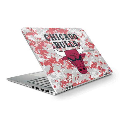 NBA Chicago Bulls Digi Camo HP Spectre Skin