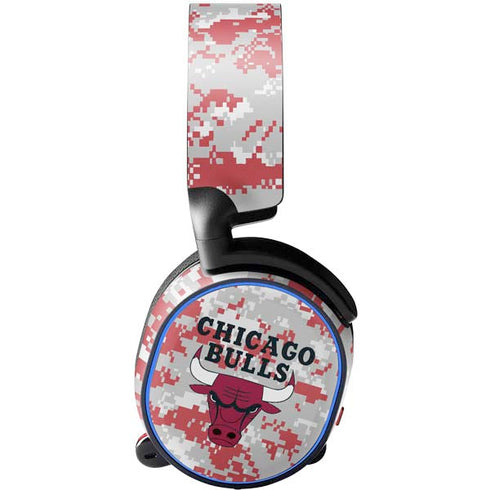 NBA Chicago Bulls Digi Camo SteelSeries Arctis 3 Skin