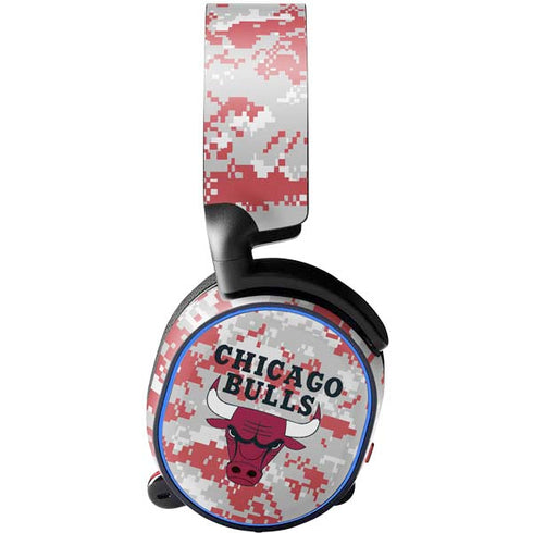 NBA Chicago Bulls Digi Camo SteelSeries Arctis 5 Skin