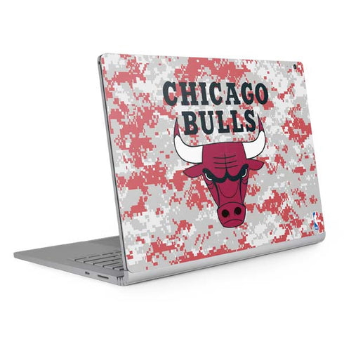 NBA Chicago Bulls Digi Camo Surface Book 2 13.5in Skin