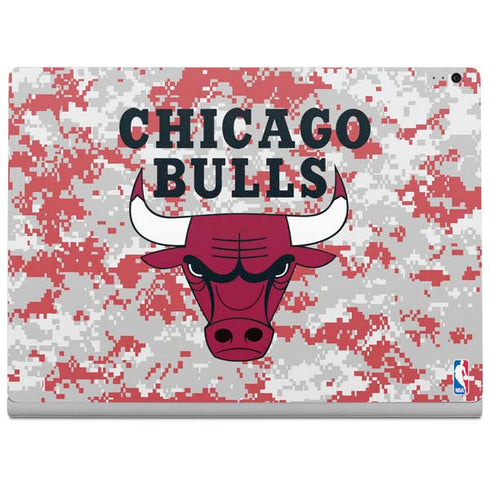 NBA Chicago Bulls Digi Camo Surface Book 2 15in Skin