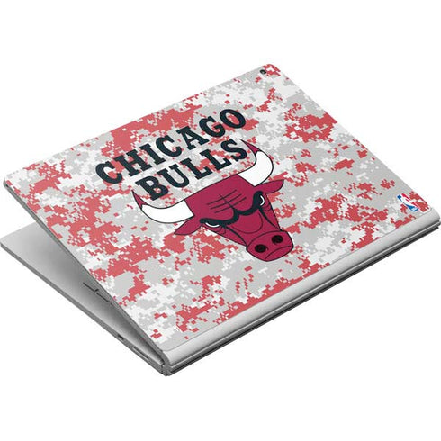 NBA Chicago Bulls Digi Camo Surface Book Skin