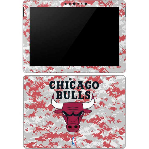 NBA Chicago Bulls Digi Camo Surface Go Skin