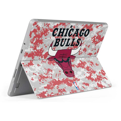 NBA Chicago Bulls Digi Camo Surface Go Skin