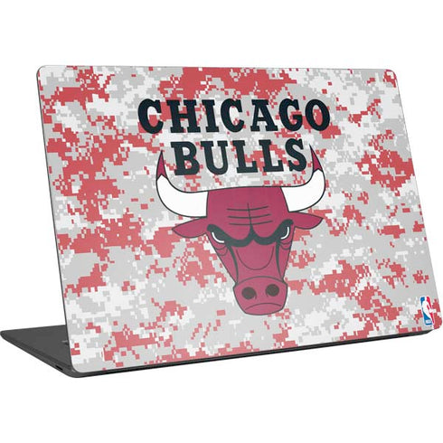 NBA Chicago Bulls Digi Camo Surface Laptop 4 15in Skin