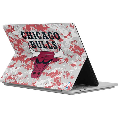 NBA Chicago Bulls Digi Camo Surface Laptop Studio Skin