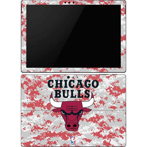 NBA Chicago Bulls Digi Camo Surface Pro 6 Skin