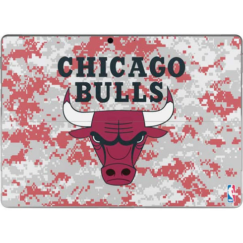 NBA Chicago Bulls Digi Camo Surface Pro 9 Skin