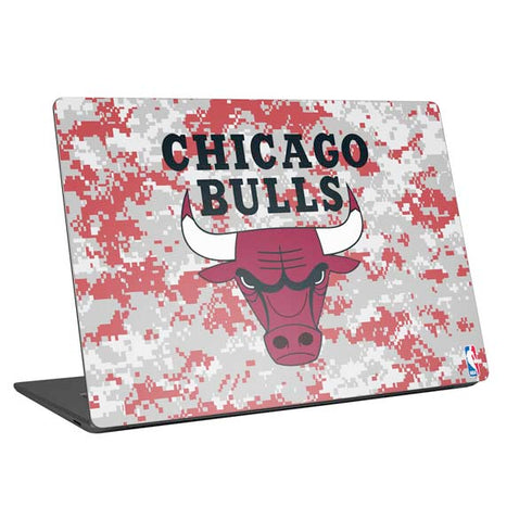 NBA Chicago Bulls Digi Camo Universal Laptop 18in (14.6 x 10.6in) Skin