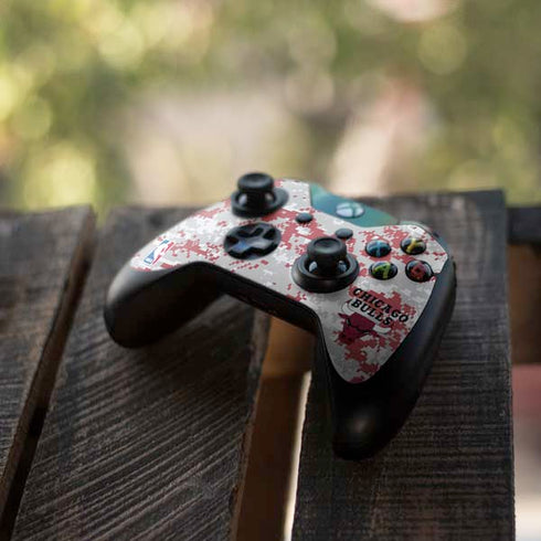 NBA Chicago Bulls Digi Camo Xbox One Controller Skin