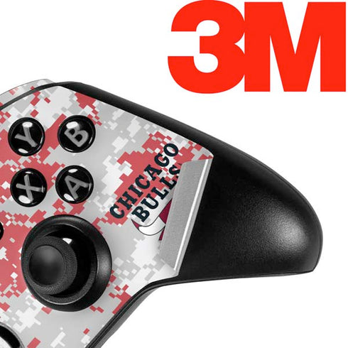 NBA Chicago Bulls Digi Camo Xbox One Elite Controller Skin