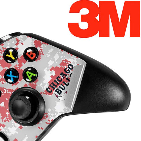 NBA Chicago Bulls Digi Camo Xbox One S Controller Skin