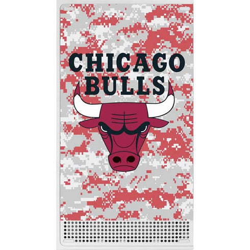 NBA Chicago Bulls Digi Camo Xbox Series S Bundle Skin