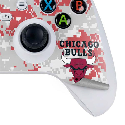 NBA Chicago Bulls Digi Camo Xbox Series S Bundle Skin