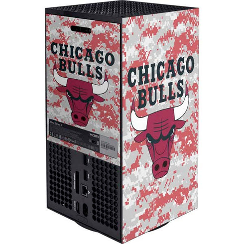 NBA Chicago Bulls Digi Camo Xbox Series X Bundle Skin
