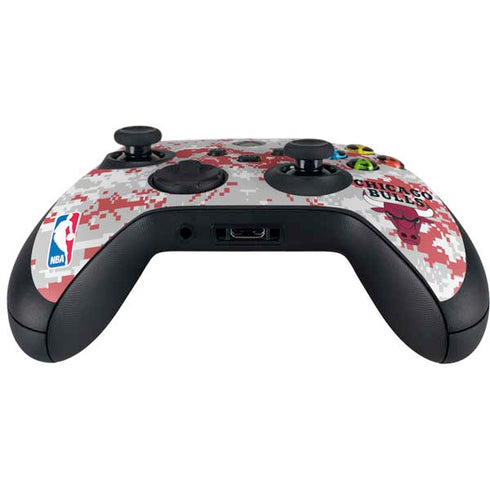NBA Chicago Bulls Digi Camo Xbox Series X Controller Skin