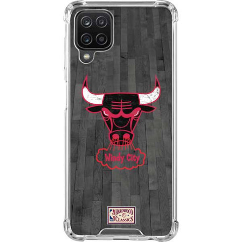 NBA Chicago Bulls Hardwood Classics Galaxy A12 Clear Case