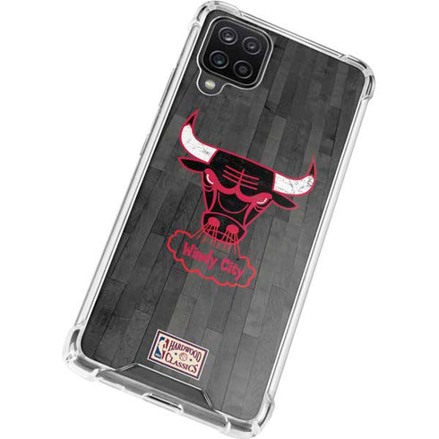 NBA Chicago Bulls Hardwood Classics Galaxy A12 Clear Case