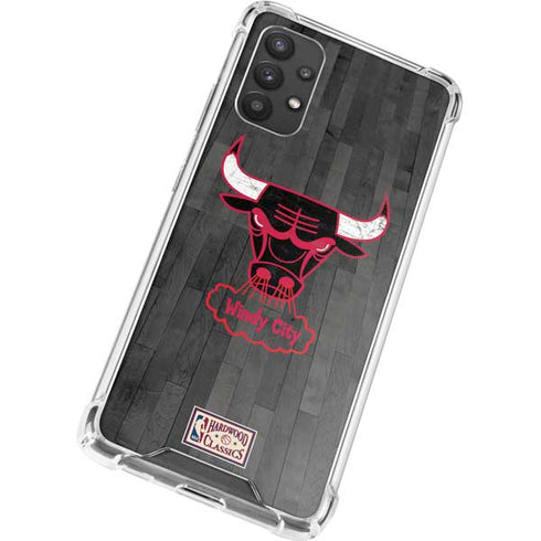NBA Chicago Bulls Hardwood Classics Galaxy A32 5G Clear Case