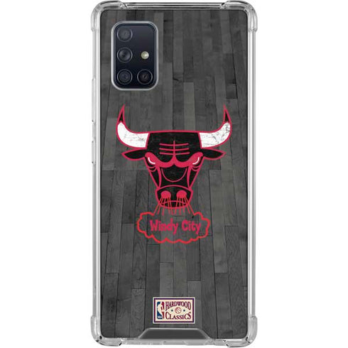 NBA Chicago Bulls Hardwood Classics Galaxy A71 5G Clear Case
