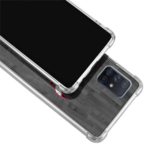 NBA Chicago Bulls Hardwood Classics Galaxy A71 5G Clear Case