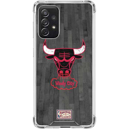 NBA Chicago Bulls Hardwood Classics Galaxy A72 5G Clear Case