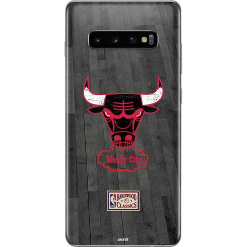 NBA Chicago Bulls Hardwood Classics Galaxy S10 Plus Skin