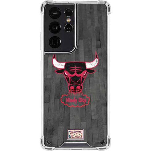 NBA Chicago Bulls Hardwood Classics Galaxy S21 Ultra 5G Clear Case
