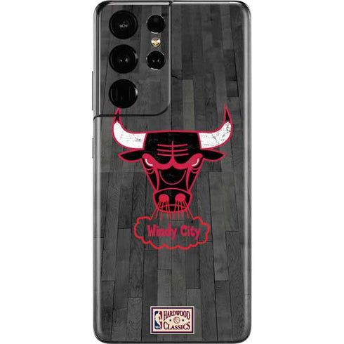 NBA Chicago Bulls Hardwood Classics Galaxy S21 Ultra 5G Skin