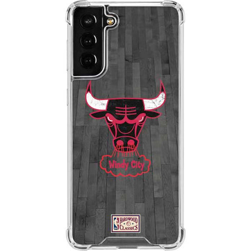 NBA Chicago Bulls Hardwood Classics Galaxy S22 Plus Clear Case