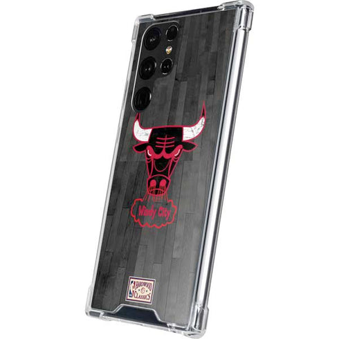 NBA Chicago Bulls Hardwood Classics Galaxy S22 Ultra Clear Case