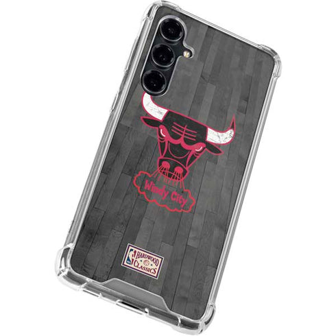NBA Chicago Bulls Hardwood Classics Galaxy S23 FE Clear Case