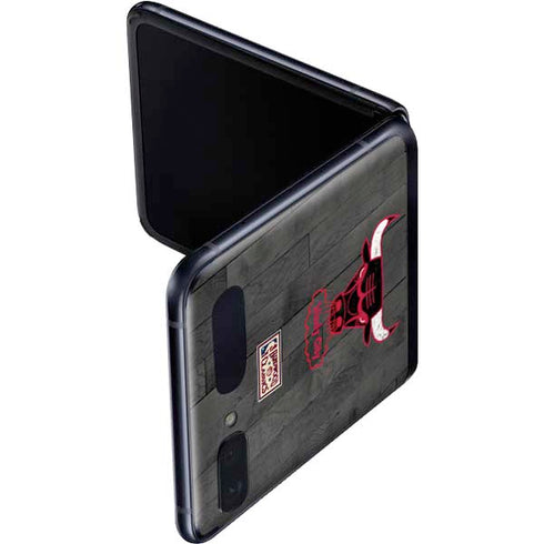 NBA Chicago Bulls Hardwood Classics Galaxy Z Flip Skin