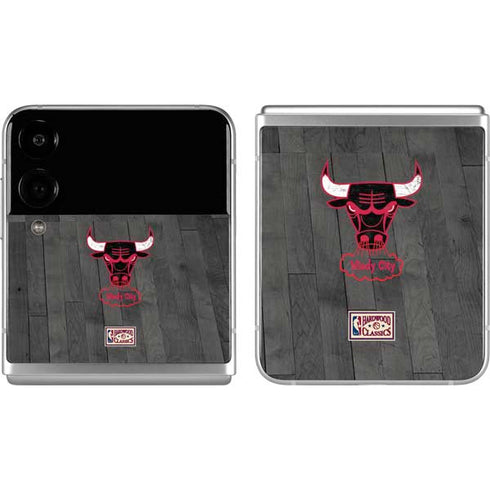 NBA Chicago Bulls Hardwood Classics Galaxy Z Flip4 5G Skin
