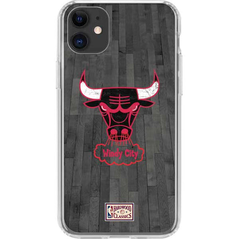 NBA Chicago Bulls Hardwood Classics iPhone 11 Clear Case