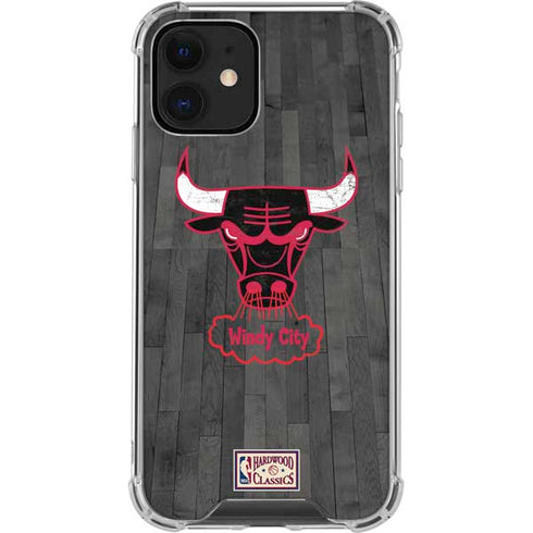 NBA Chicago Bulls Hardwood Classics iPhone 12 Clear Case