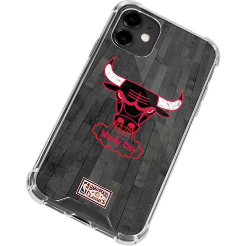NBA Chicago Bulls Hardwood Classics iPhone 12 Clear Case