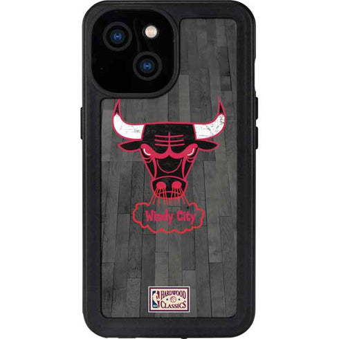 NBA Chicago Bulls Hardwood Classics iPhone 13 Mini Waterproof Case
