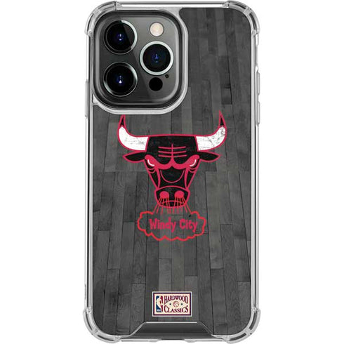 NBA Chicago Bulls Hardwood Classics iPhone 13 Pro Clear Case