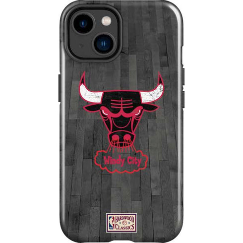 NBA Chicago Bulls Hardwood Classics iPhone 15 Plus Impact Case