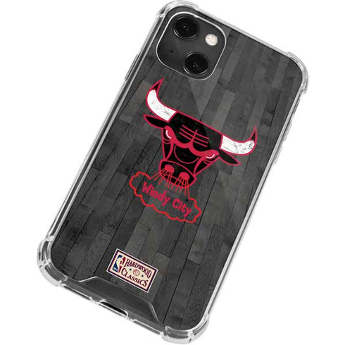 NBA Chicago Bulls Hardwood Classics iPhone 15 Plus Clear Case